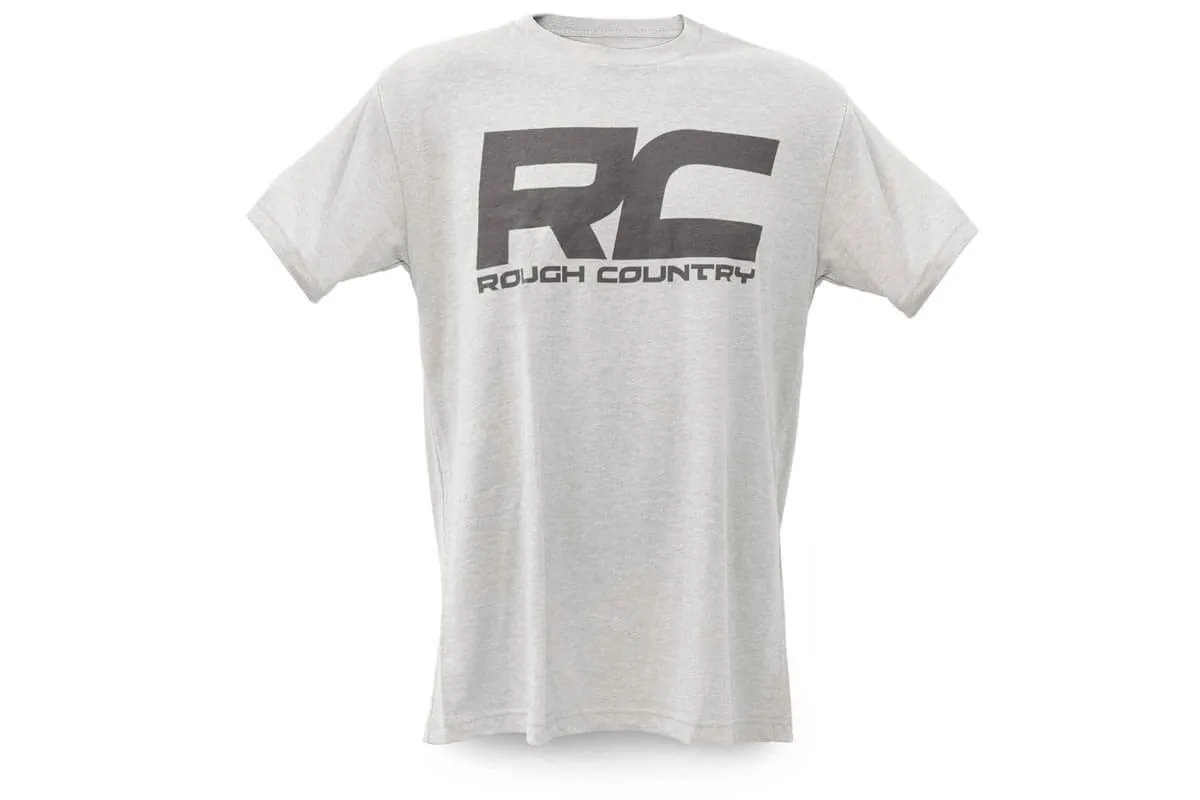 Rough Country T-Shirt - Logo - Grey - LG