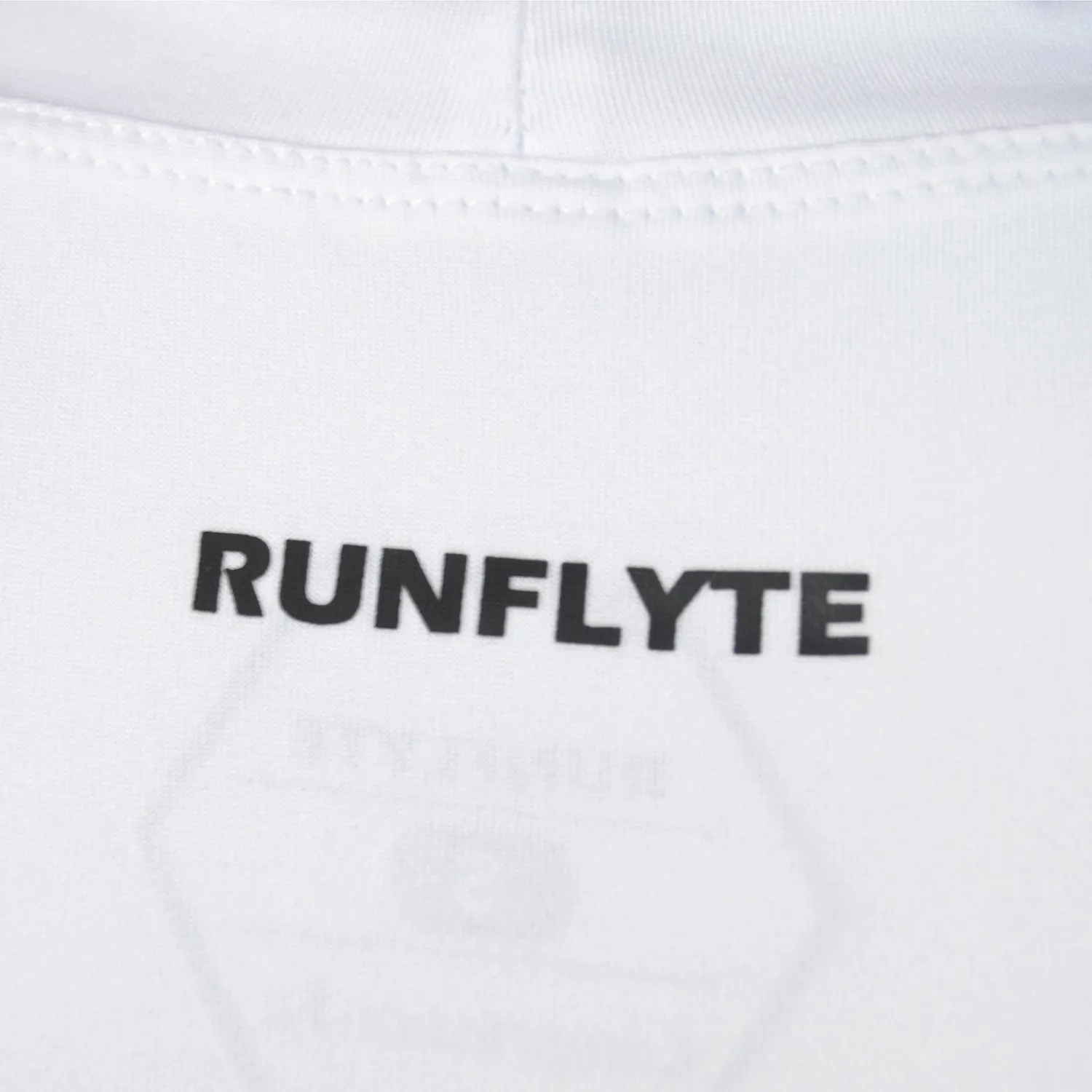 RunFlyte Men's Basics Light Compression Tank Top - Training - Moisture Wicking White/Black