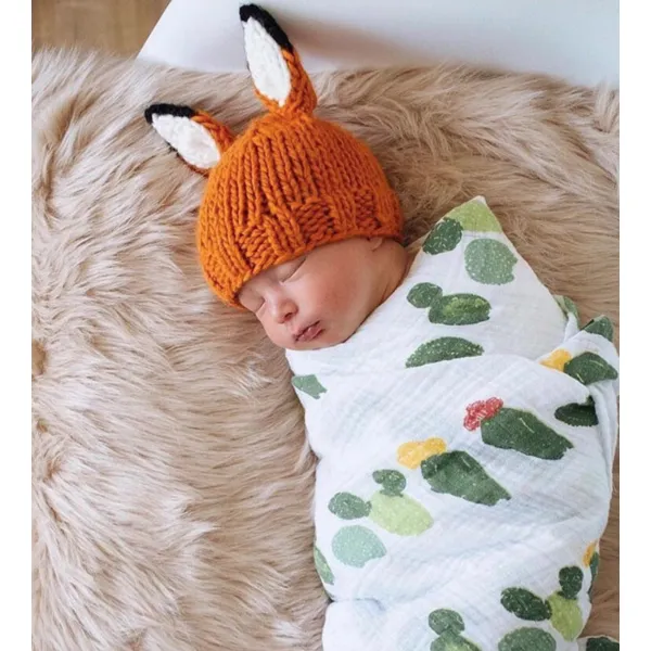 Rusty Fox Hand Knit Hat