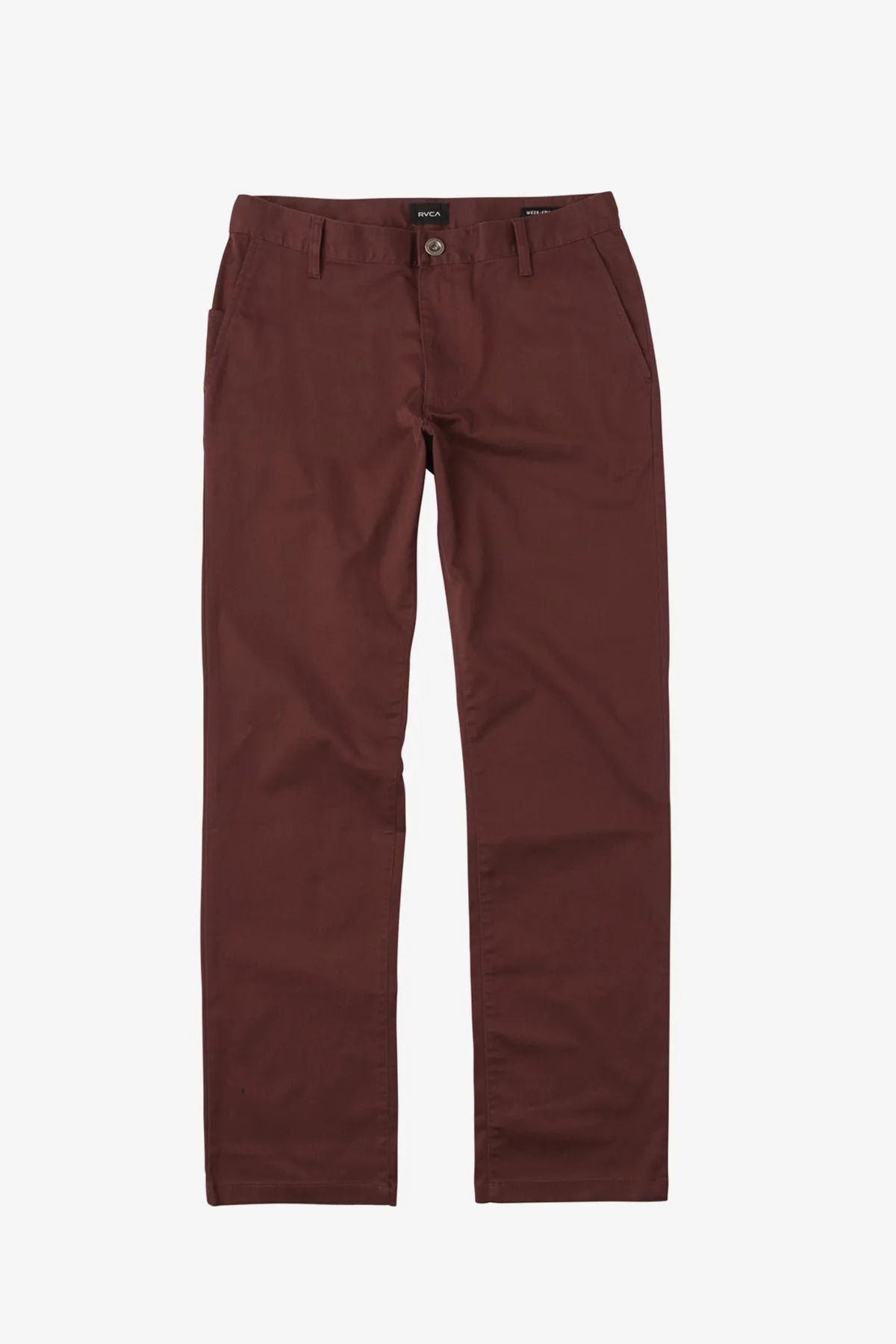 RVCA Weekday Boys Pants - Bordeaux