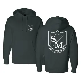 S&M Two Shield Pullover Hoodie