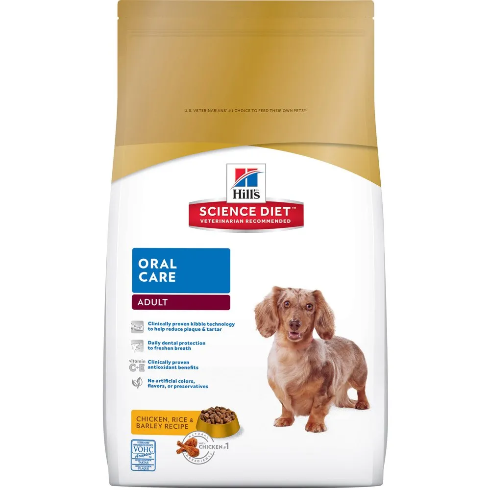 Science Diet Adult Oral Care Dry Dog Food 4lb