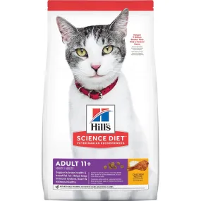 Science Diet Senior Adult 11  Dry Cat Food 3.5lb