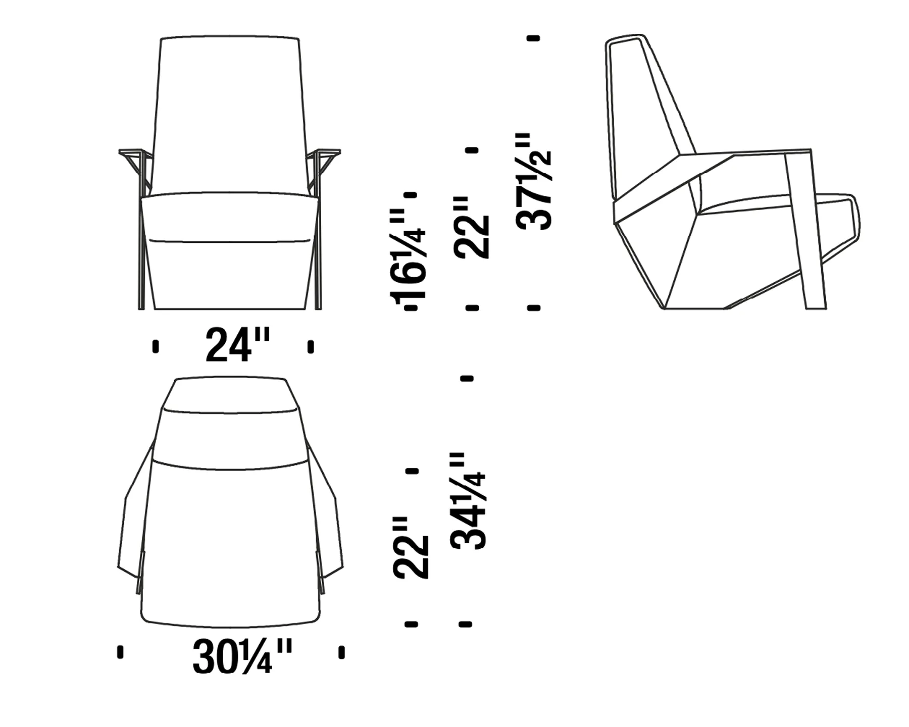 Silver Lake - Armchair (Upholstered)