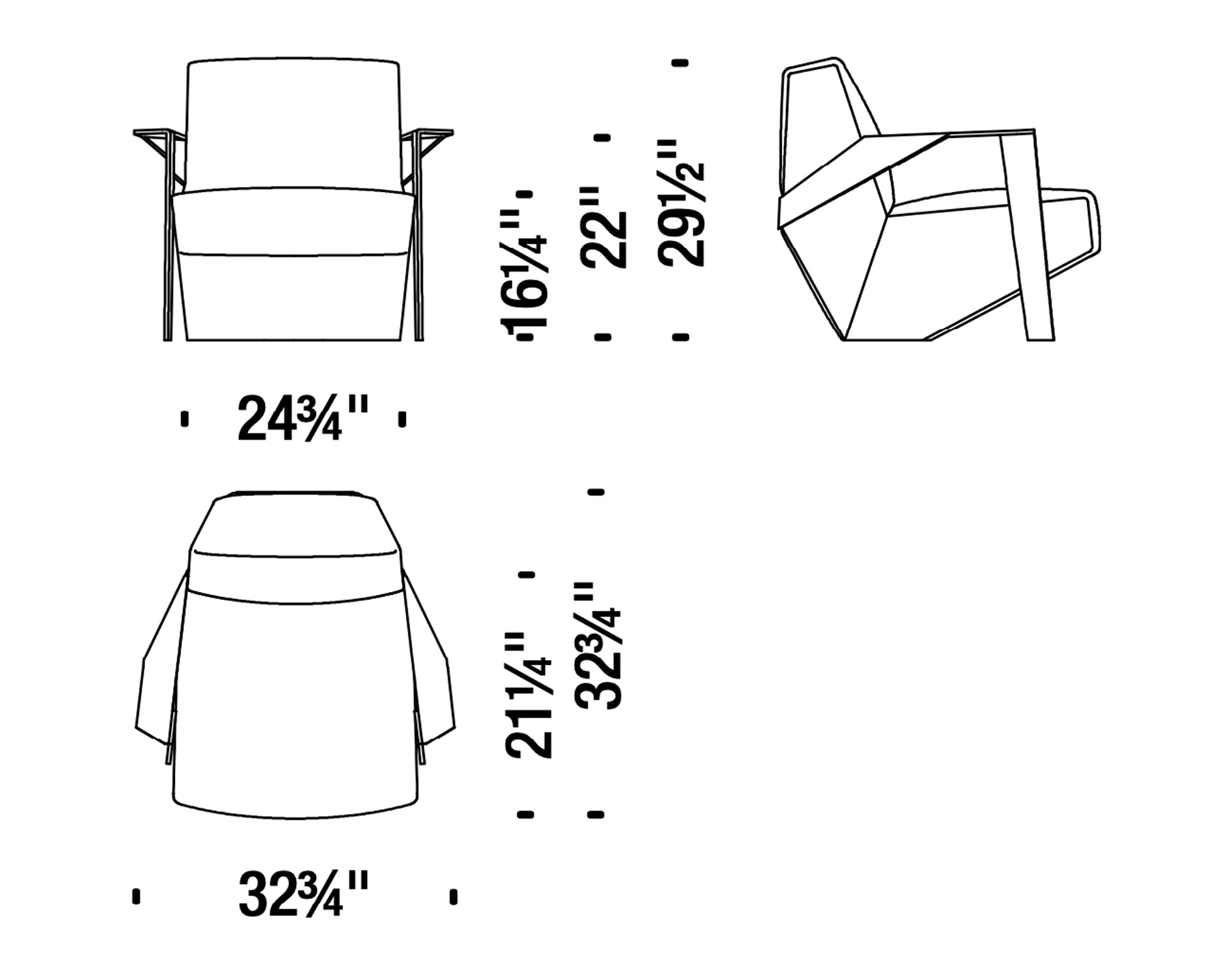 Silver Lake - Armchair (Upholstered)