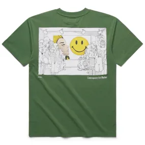 SMILEY CONTEMPORARY ART MARKET T-SHIRT