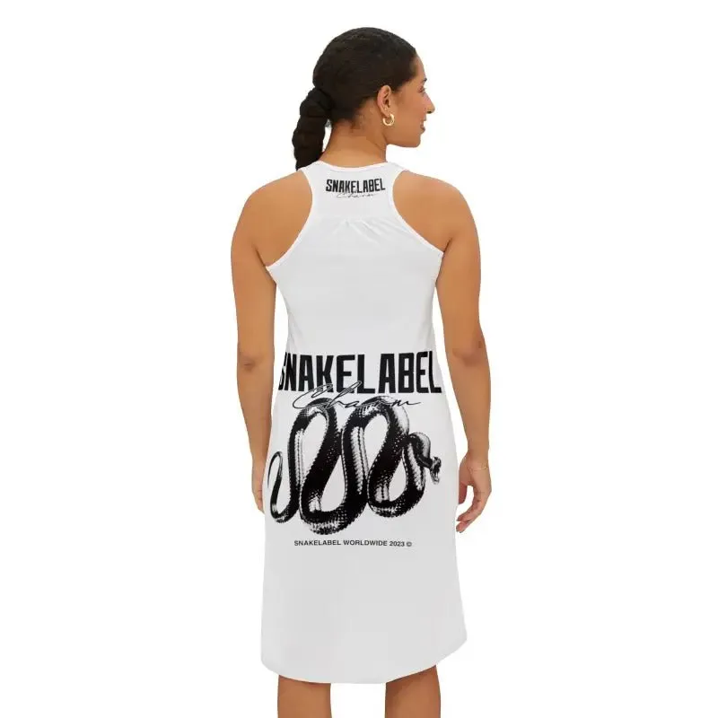 Snake Women's Racerback Dress - All-Over-Print Jersey-Knit Comfort in 6 Sizes