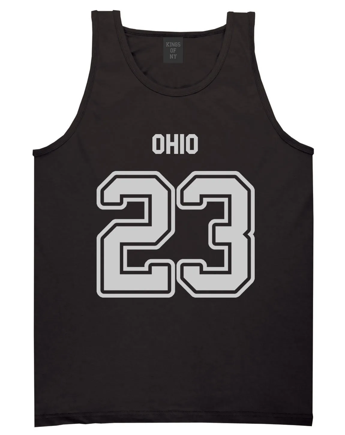 Sport Style Ohio 23 Team State Jersey Mens Tank Top