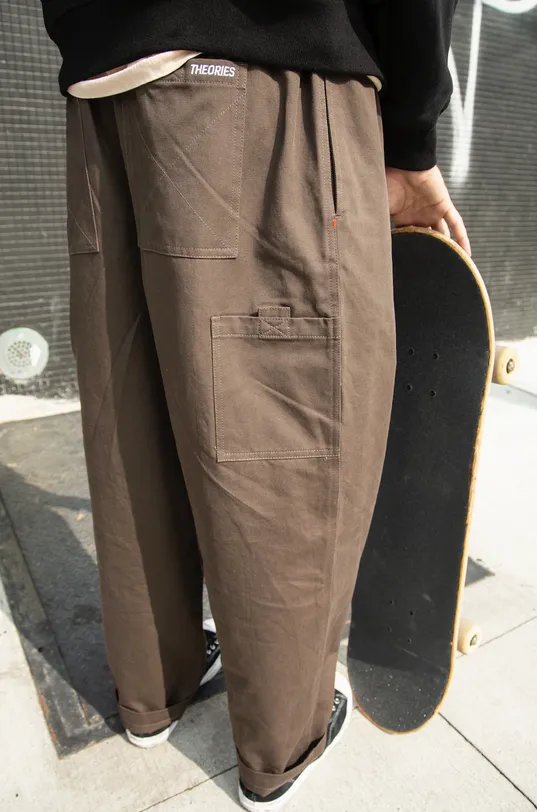 Stamp Lounge Pants (Brown)