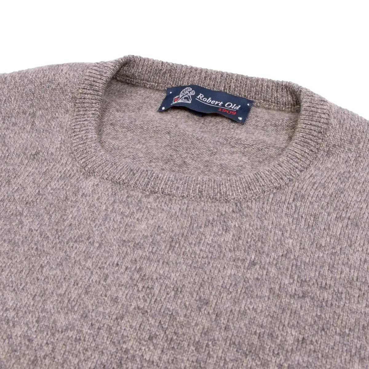 Stoneage Tiree 4ply Crew Neck Cashmere Sweater