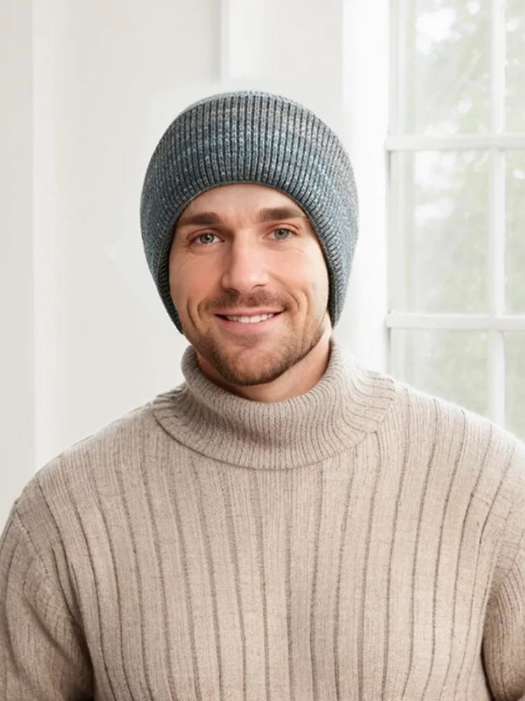 Stylish Soft Knit Cuffed Beanie