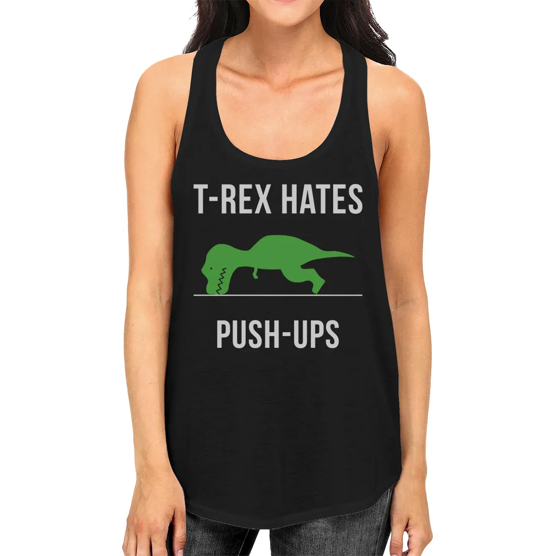 T-Rex Push Ups Womens Fashion Lightweight Workout Tank Top For Her