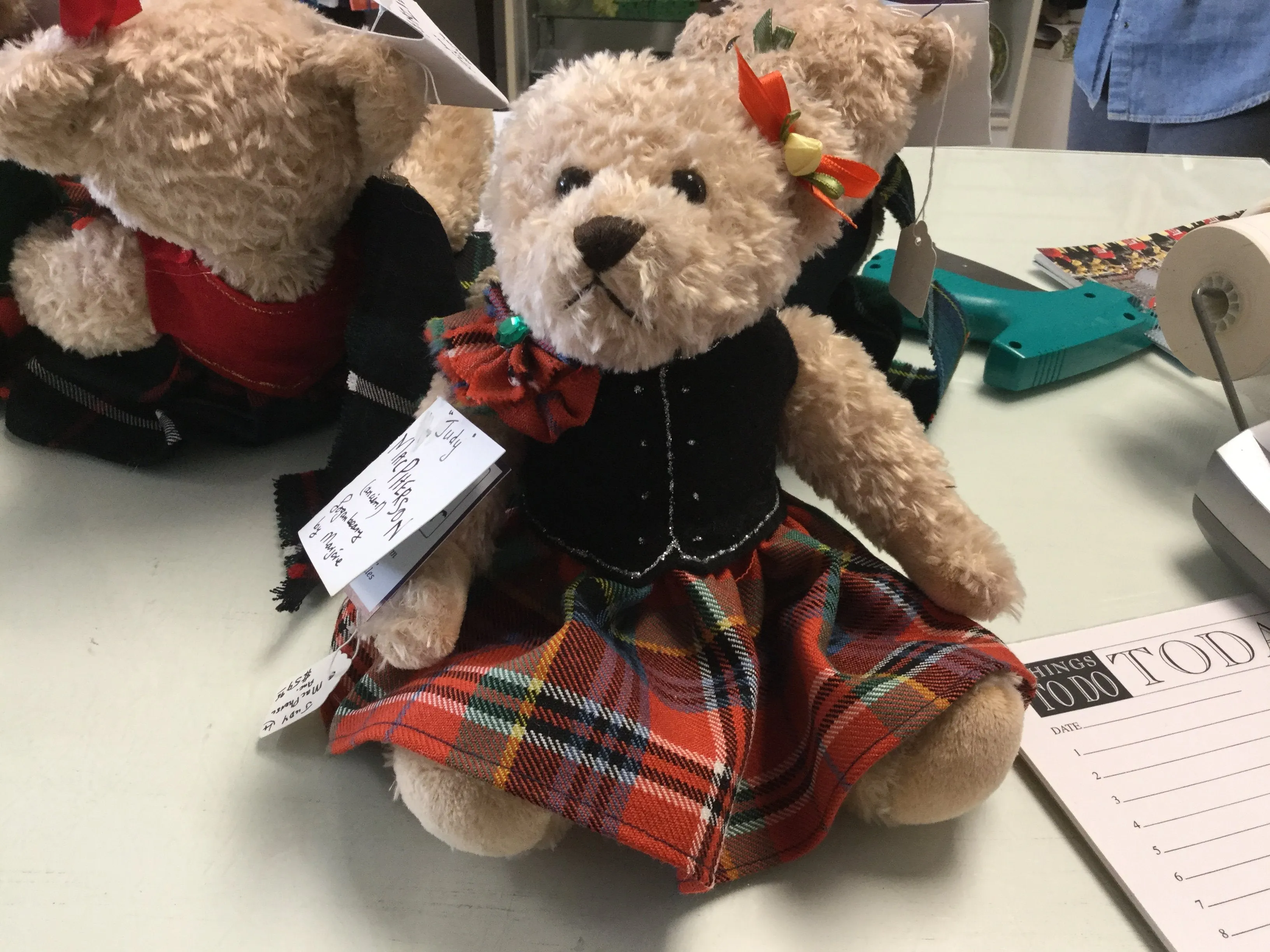 Tartan Bear (order in your tartan)