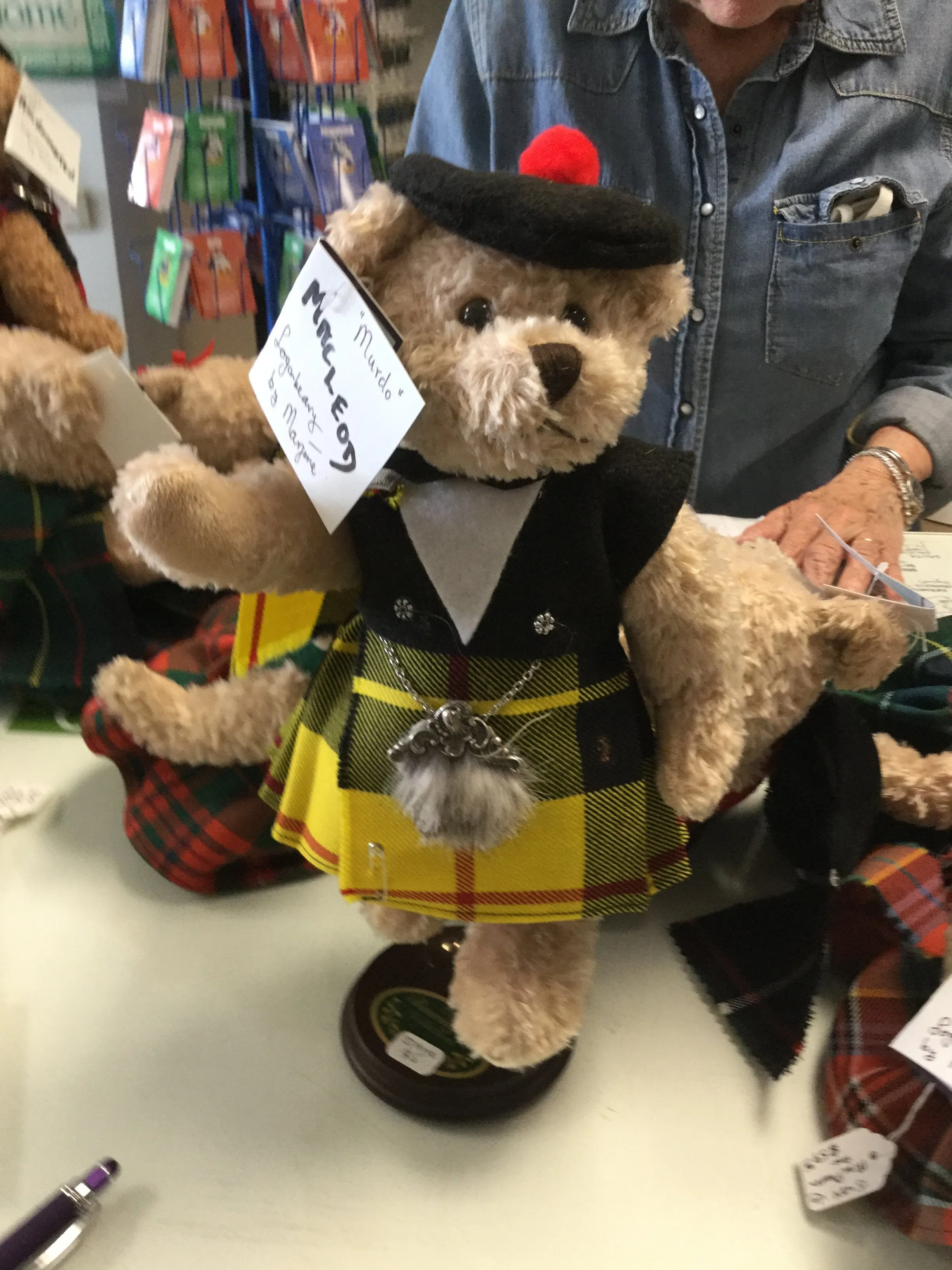 Tartan Bear (order in your tartan)