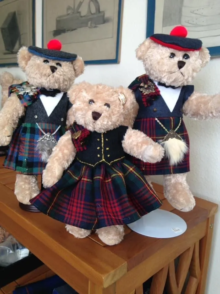 Tartan Bear (order in your tartan)