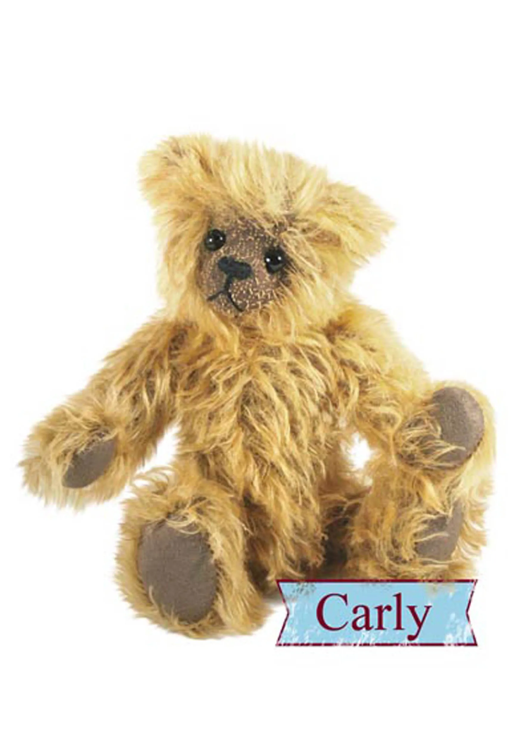 Teddy Bear Pattern and A5 Instruction Booklet - Carly Bear 25cm when made