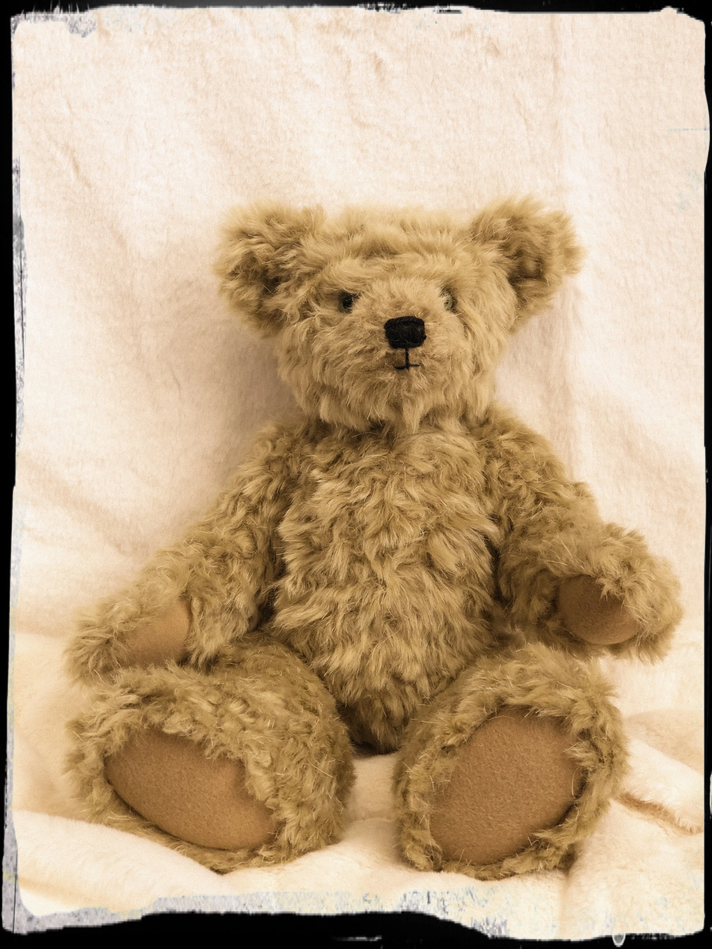 Teddy Bear Pattern and A5 Instruction Booklet - Woodward Bear 33cm when made