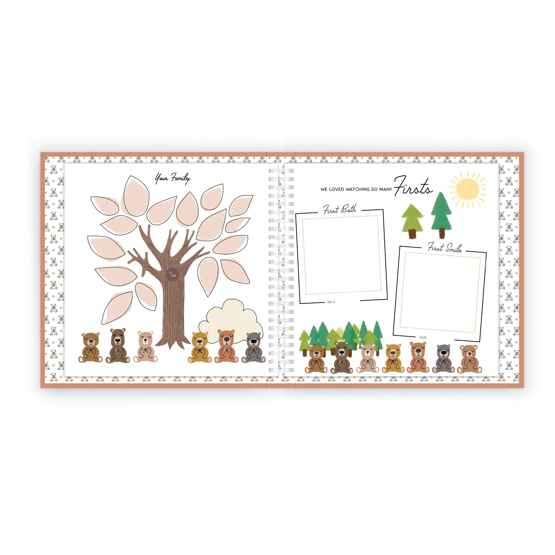 Teddy Bears Picnic Luxury Memory Book