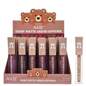 Teddy Matte Liquid Lipstick (24 units)