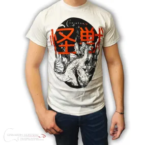 Tee Shirt - Kaiju with Scion - White