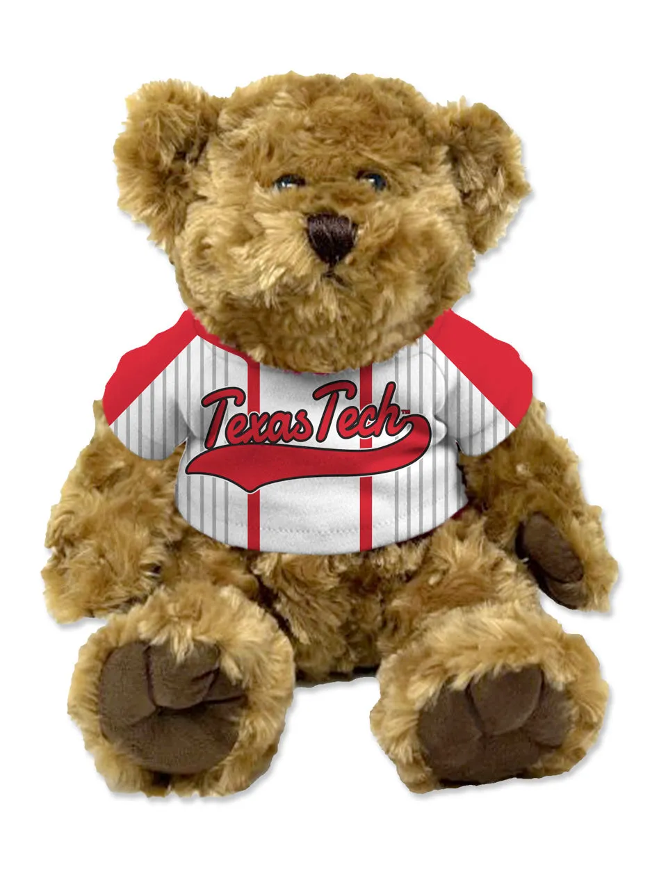 Texas Tech "Baseball" Jersey Teddy Bear Stuffed Animal