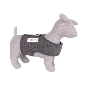 'The James' Charcoal Grey Dog Harness XS