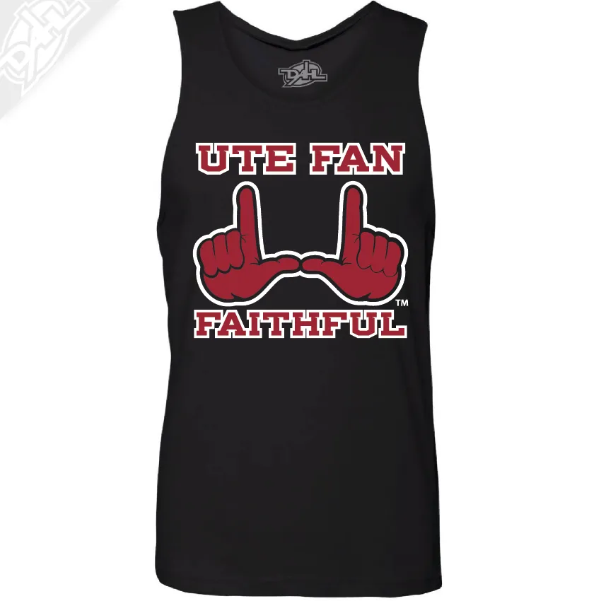 Ute Fan Faithful  - Mens Tank Top