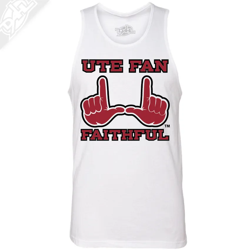 Ute Fan Faithful  - Mens Tank Top