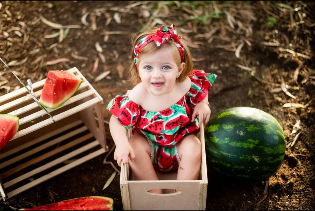 Watermelon Off or On the Shoulder Romper #1000173