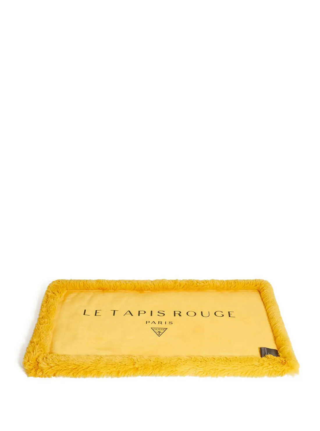 Yellow Faux-Fur Luxury Pet Rug