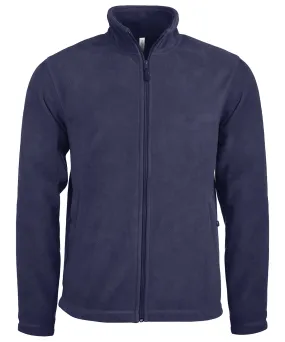 Zip-through microfleece jacket | Navy